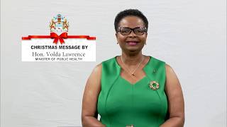 2019 Christmas Message by Hon Volda Lawerence