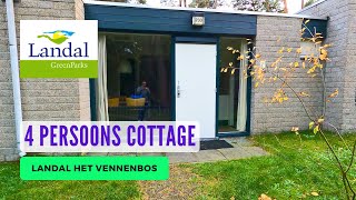 Guided tour of a 4-person cottage at Landal Het Vennenbos