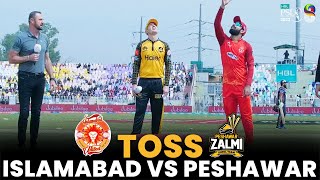 Toss | Islamabad United vs Peshawar Zalmi | Match 29 | HBL PSL 8 | MI2A