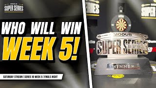 WHO WILL WIN WEEK 5!?!🏆 | Saturday Full Stream | Darts | Finals Night