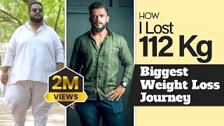 Biggest Fat Loss Transformation Story: Junaid Jamadar I How I Lost 112 Kg? I Fat to Fit | OMH