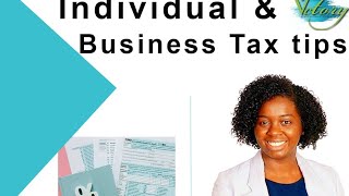 Individual & Business Tax tips