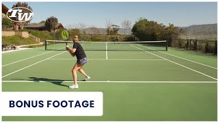 Tennis Warehouse Playtest Review BONUS Footage (Extra Point Play!) - #185 👀