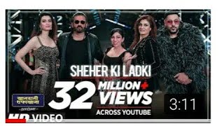 Shehar Ki Ladki💃Lyrical video || Khandaani Shafakhana😍😍