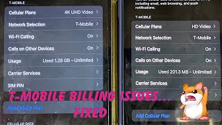 T-Mobile Customer Service Call That Fixed the Billing issues