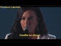 Demi Lovato  Performance Crying – Anyone (LEGENDADO/LYRICS)   GRAMMY AWARDS 2020