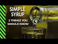 How to Make Simple Syrup for Cocktails