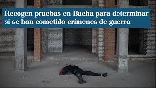 Ya se recogen pruebas en Bucha para determinar si se han cometido crímenes de guerra
