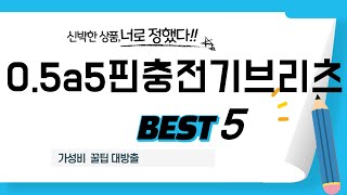 가성비 인기있는 0.5a5핀충전기브리츠 추천 후기 TOP5