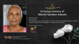 Celebrating the life of Muriel Gordon Adonis