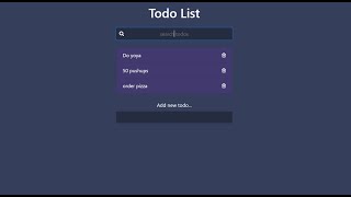 Simple Todo List In JavaScript With Source Code | Source Code & Projects