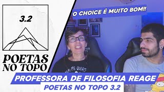 |Minha mãe professora de filosofia reage| Poetas no topo 3.2