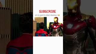 Spiderman And Iron Man#marvel #avengers #shortvideo #youtubeshorts #viral #ironman #trending #shorts