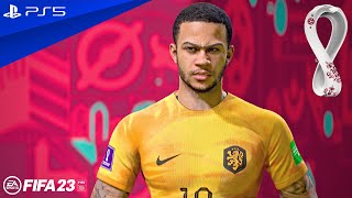 FIFA 23 - Netherlands v Ecuador - World Cup 2022 Group Stage Match | PS5™ [4K60]