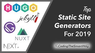 Top Static Site Generators For 2019