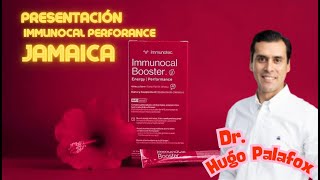 Dr. Hugo Palafox en la presentación de Immunocal Performance (Booster) sabor Jamaica (11 de Enero)