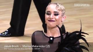 Jakub Bruck - Marina Makarenko CZE, Quickstep | Brno Open 2019 | Semifinal