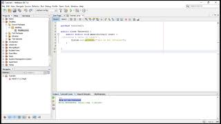 Print Data on console in java