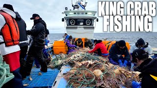 Japanese king crab fishing