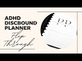 January 2023 ADHD Happy Planner Disc Flip Through