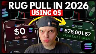 How To Launch A Meme Coin in 2026 | Create token On Solana With Rug Pull