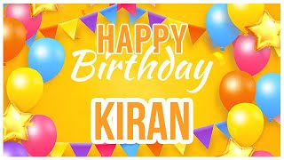 🎂 Happy Birthday Kiran! 🎉 It's Your Special Day 🥳