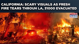 California Wildfire: Fresh Blaze Burn LA| Watch Scary Visuals| Over 31000 Evacuated| Worse Not Over?