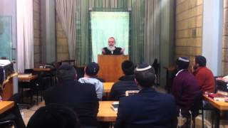 HaGaon Rav Asher Weiss shlita speaking about Rav Biermacher on the Shloshim in Aish HaTorah