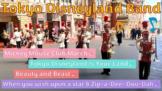 【Atmosphere Entertainment】5曲演奏！東京ディズニーランドバンド／Performance by the Tokyo Disneyland Band【ランド／TDL】