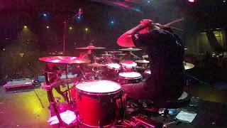 Heikki Saari live drumcam Wintersun 70000 Tons of Metal \