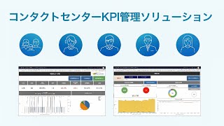 コンタクトセンターKPI管理ソリューション「ダッシュボード画面」のご紹介