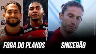 FILIPE LUÍS DÁ FORTE DECLARAÇÃO SOBRE LORRAN | FLAMENGO QUER VENDER | ALEX SANDRO FALA SOBRE DANILO