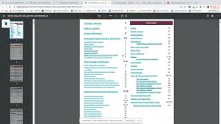 Course Guide Overview Registration