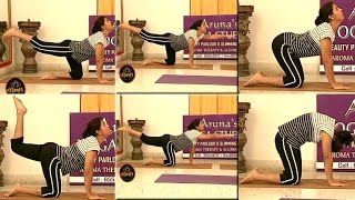 Marjariasana Yoga for Backbone Strength | Beauty Spot | Vanitha TV