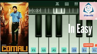 How to play Naan thaan comali song - Tutorial in perfect piano