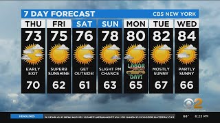 New York Weather: CBS2 9/1 Evening Forecast at 6PM