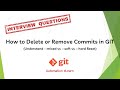 #3: How to Delete or Remove Commits in GIT | Understand --mixed vs --soft vs --hard Reset