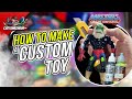 296 - How to make a CUSTOM TOY, tutorial, diy, motu origins