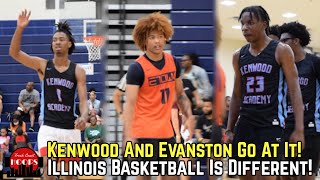 Illinois Basketball Is Different! Kenwood vs Evanston Was A Battle!