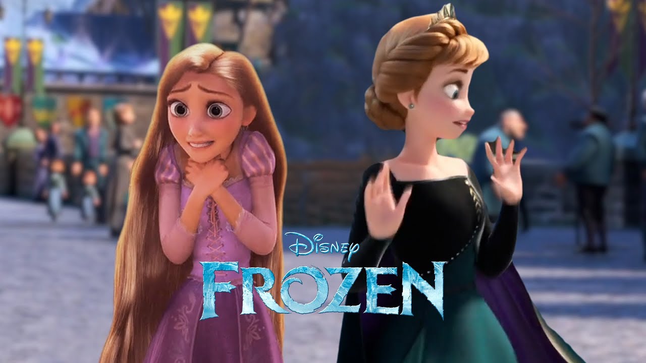 Frossen Anna Rapunzel