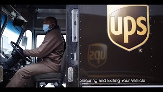 Securing and Exiting your Vehicle UPS