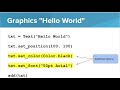 Python Graphics Intro
