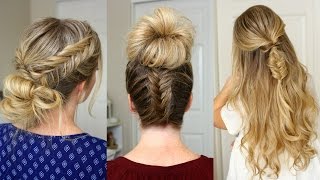 3 Fishtail Braid Hairstyles | Missy Sue