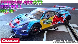 Carrera Digital Ferrari 488 GT3 Redbull No.30 1:32 Quicklook