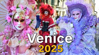 Venice 2025 Carnival 8K AMAZING Costumes and Opening Parade