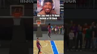 POV: You use 78 Block Rating #nba2k24 #2k24 #2kcommunity #nba2k #2kcontent #nba2k24build #levahr