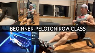 Beginner Peloton Row Workout in Real Time with Dave Erickson