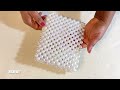 how to make a pearl beaded bag how to make a beaded bag beaded bag tutorial how to make a bead bag