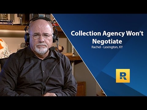 Collection Agency Won't Negotiate With Me Collection Agency Won't Negotiate With Me