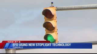 Evansville Fire Department using new stoplight technology